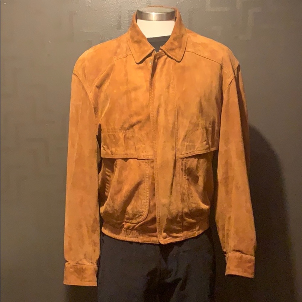 Bally Suede Bomber